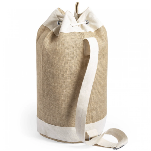 Organik Jüt Kumaş İpli Spor Çantası